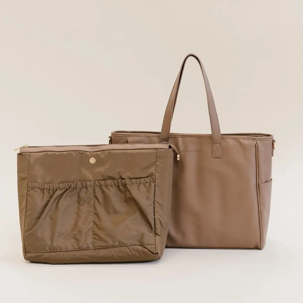 Signature Tote Taupe