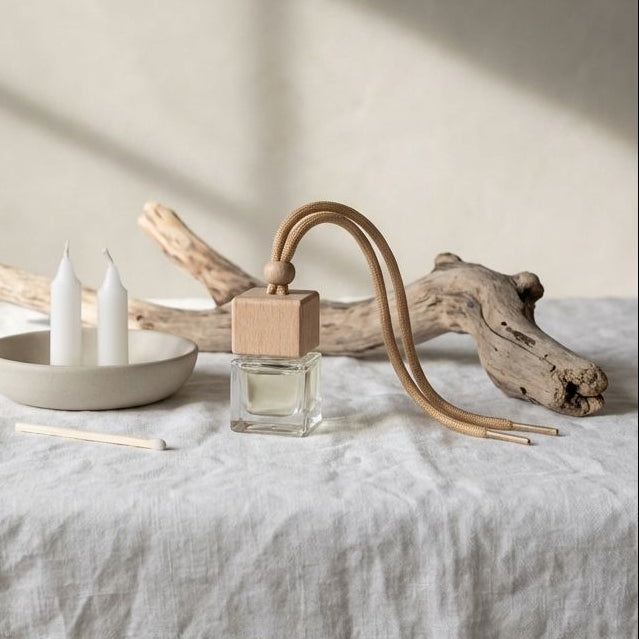 Graced Lake Life small space air freshener with fresh, lake-inspired scent, designed for home fragrance and air freshening.