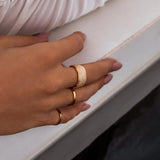 Gold Renewal Ring by ALCO, a stylish jewelry accessory with a sleek band design perfect for everyday wear.