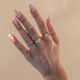 Silver Interlace Ring by ALCO, a stylish jewelry accessory featuring intricate interwoven design for elegant wear.