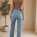 Be Cool Gretta Top Milk Chocolate, a basic women's top in milk chocolate color, shown on a hanger.