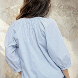Striped Button Down Blouse