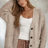 Button Down Knit Cardigan