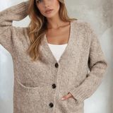 Button Down Knit Cardigan