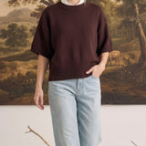 Round Neck Sweater Top
