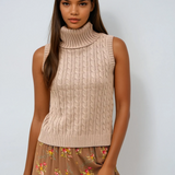 Chunky Cable Sweater Vest