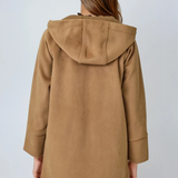 Hoodie Zip Up Coat