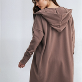Open Front Longline Cardigan