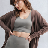 Open Front Longline Cardigan