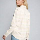 The Cassian Shirt Cream Multi Plaid