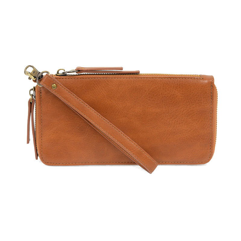 Chloe Zip Around Wristlet Chicory