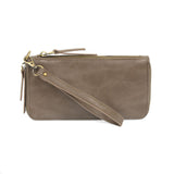 Chloe Zip Around Wristlet Mushroom