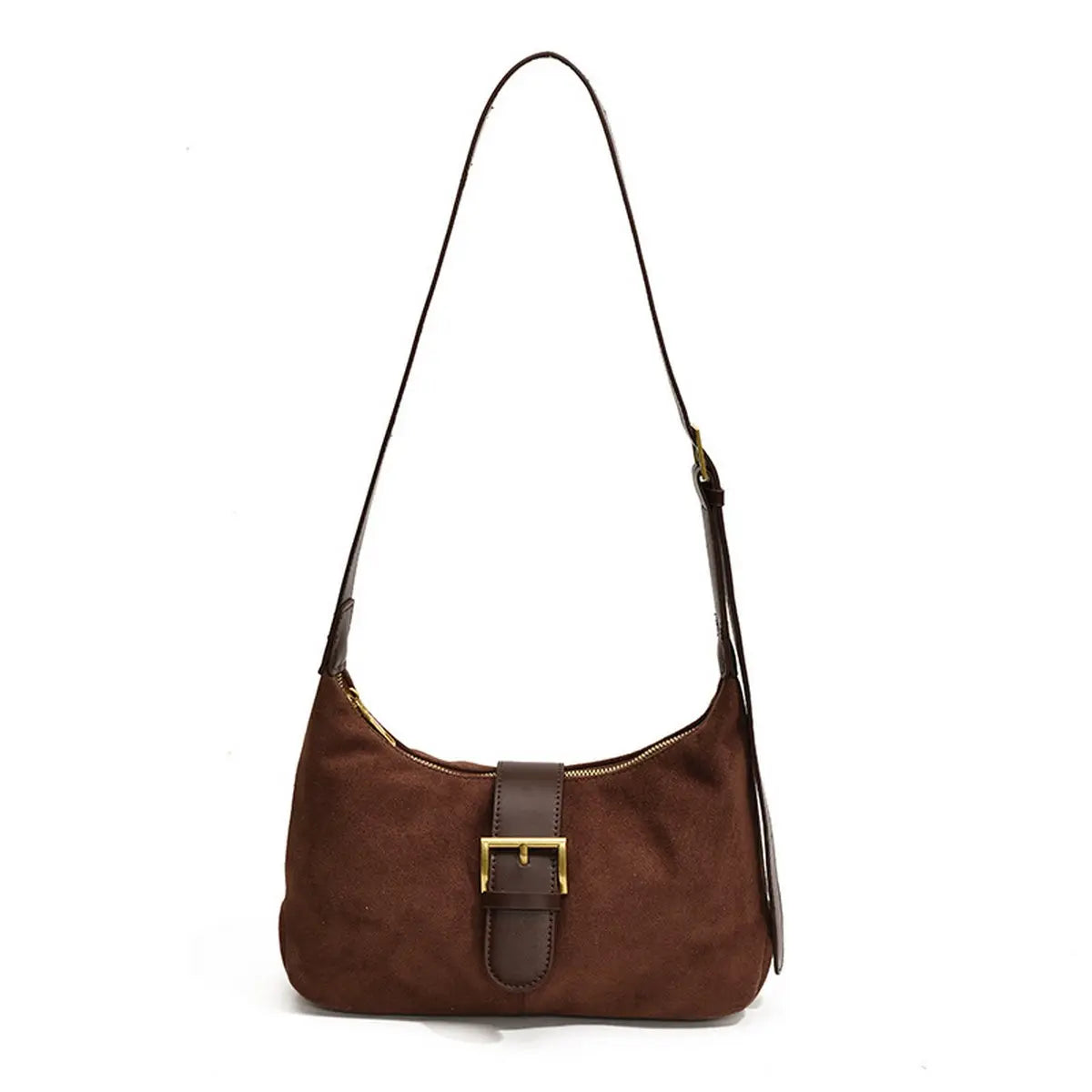 Buckle Crossbody Bag Coffee