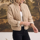 Corduroy Quilted Jacket