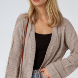 Textured Knit Cardigan