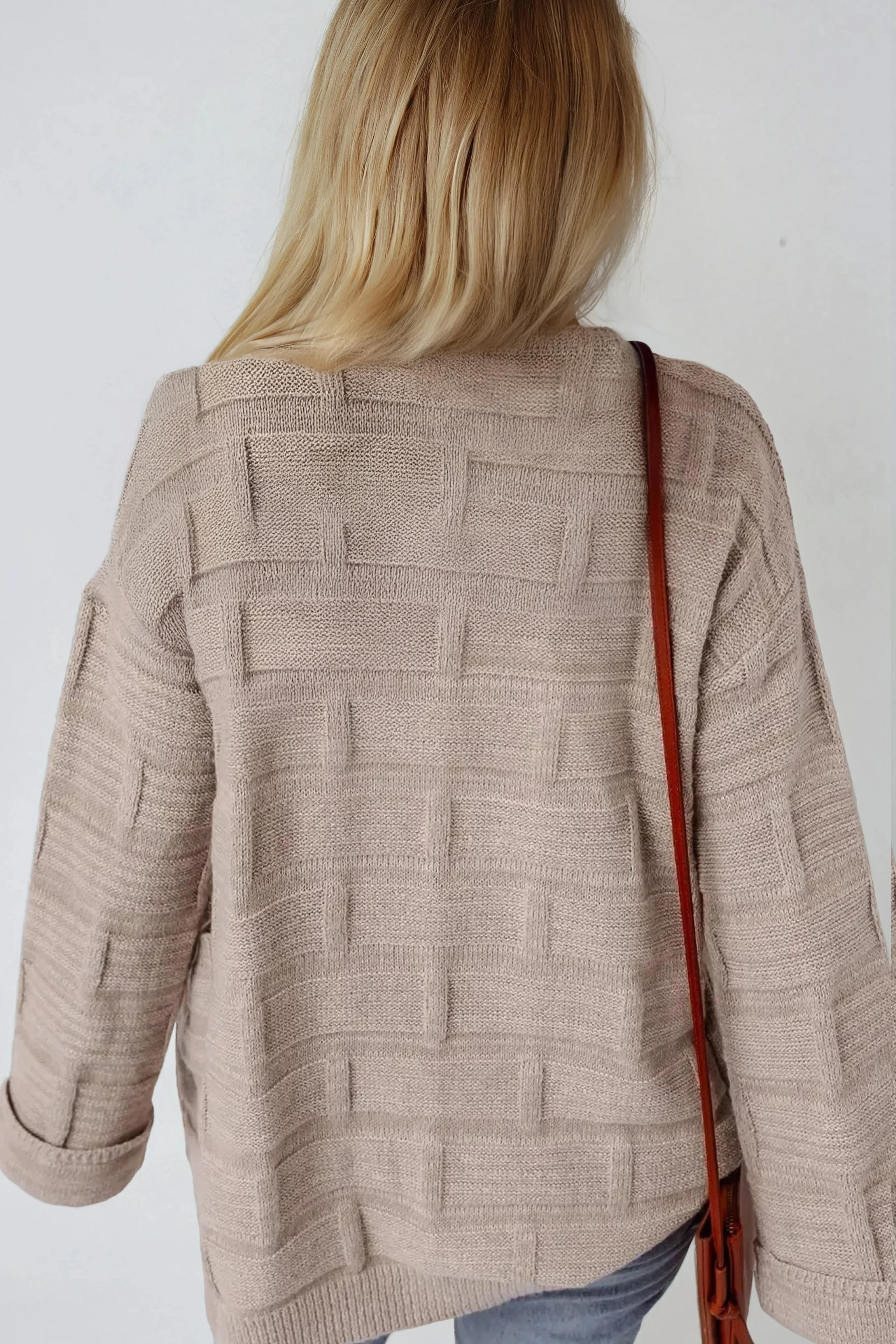 Textured Knit Cardigan