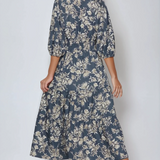 Printed Midi Dress