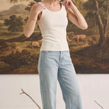 The Ellie Bra Free Tank White