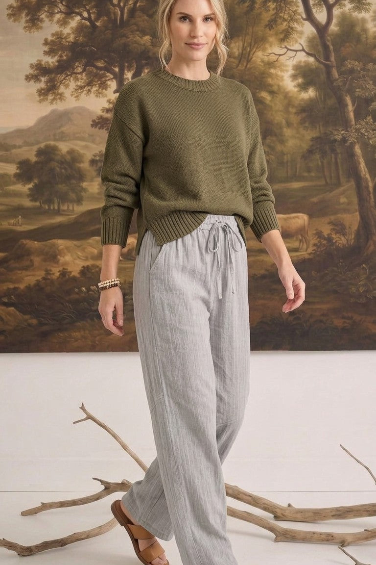 The Rita Relaxed Striped Pants
