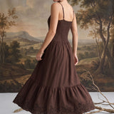 Esti Embroidered Maxi Dress