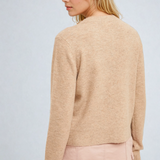 Flower Embroidery Button Down Cardigan