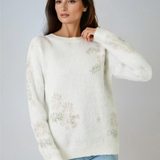 Floral Pullover Sweater