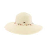 Gem Adorned Straw Hat