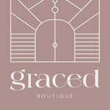 Graced gift card featuring a sleek design, perfect for gifting, with a value of $10, from the graced brand.