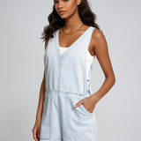 The Rosemary Romper Isla Wash