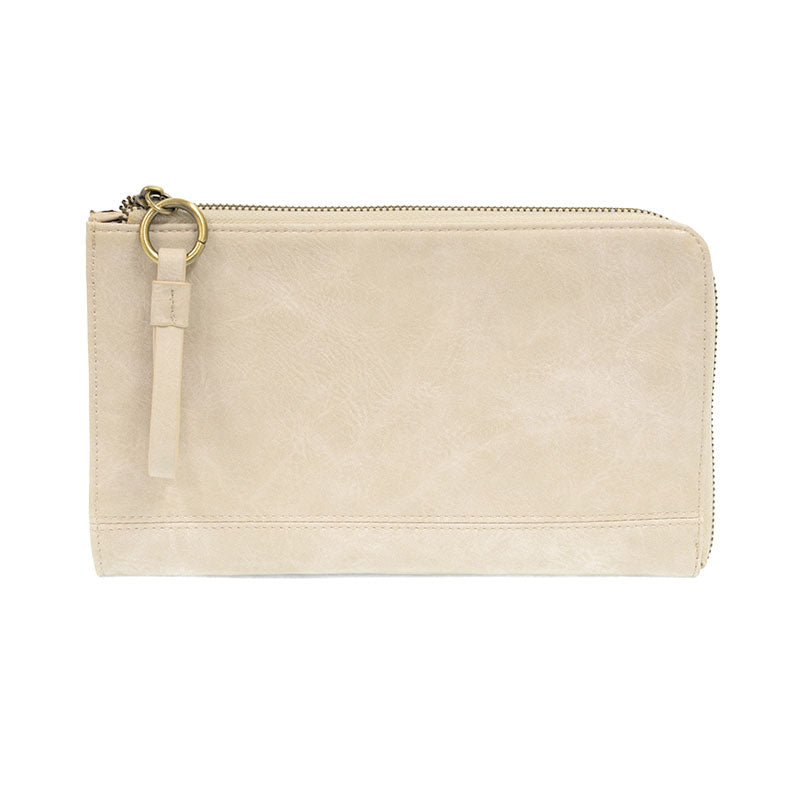 Karina Convertible Wristlet/Wallet Linen