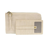 Karina Convertible Wristlet/Wallet Linen