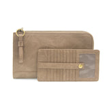 Karina Convertible Wristlet/Wallet Shiitake