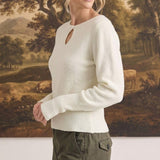 Keyhole Sweater Top