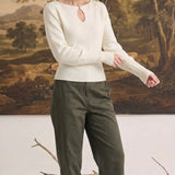 Keyhole Sweater Top