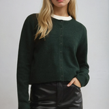 The Medina Cardigan Garland Green