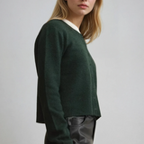 The Medina Cardigan Garland Green