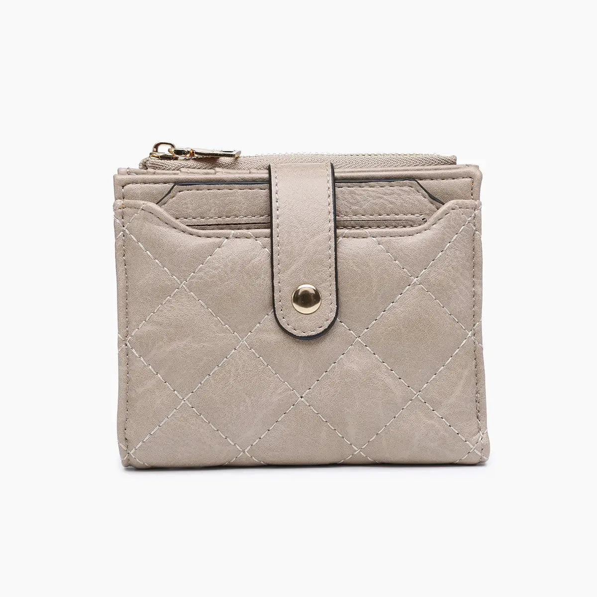 Melody Quilted Zip Wallet