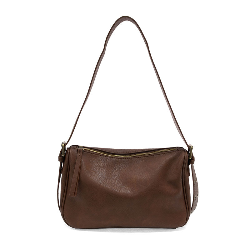 Morgan Buckle Shoulder Bag Russet