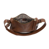 Morgan Buckle Shoulder Bag Russet