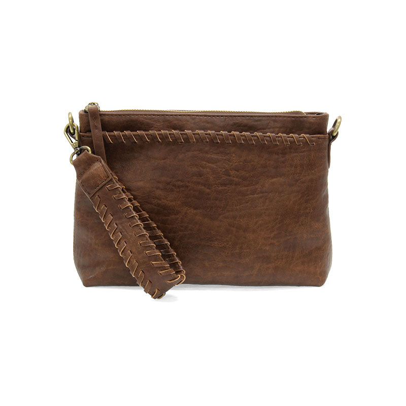 Oakleigh Whipstitch Wristlet/Crossbody