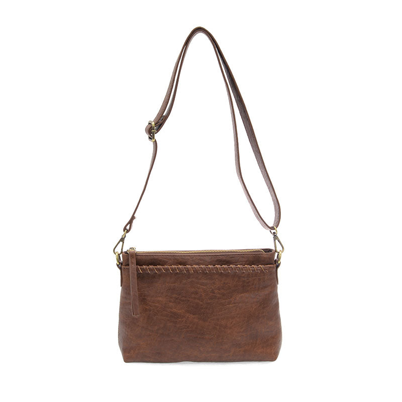 Oakleigh Whipstitch Wristlet/Crossbody