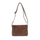 Oakleigh Whipstitch Wristlet/Crossbody