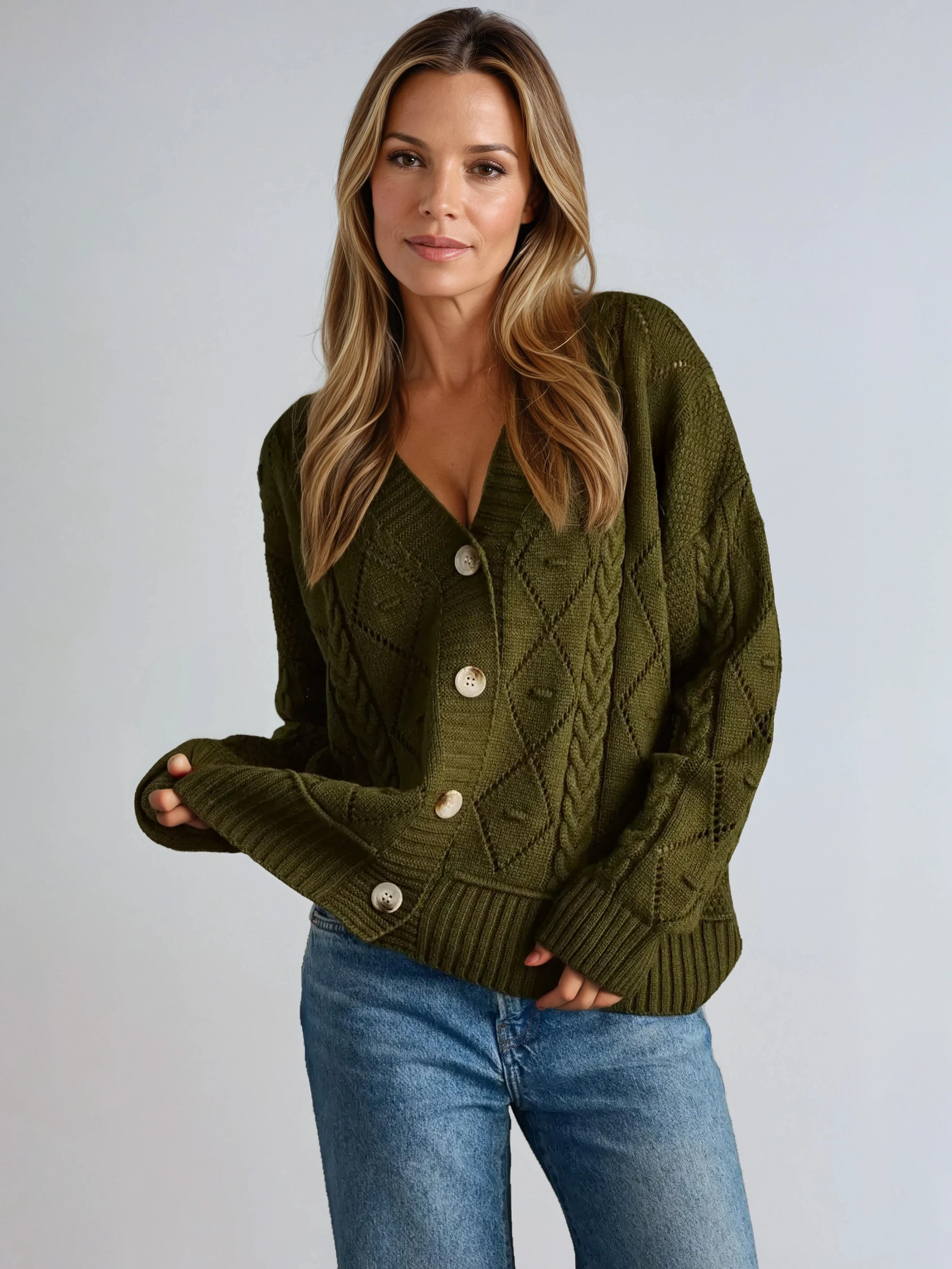 Button Up Cardigan