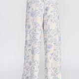 Floral Linen Pants