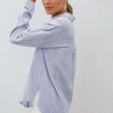 Pinstripe Button Down Shirt