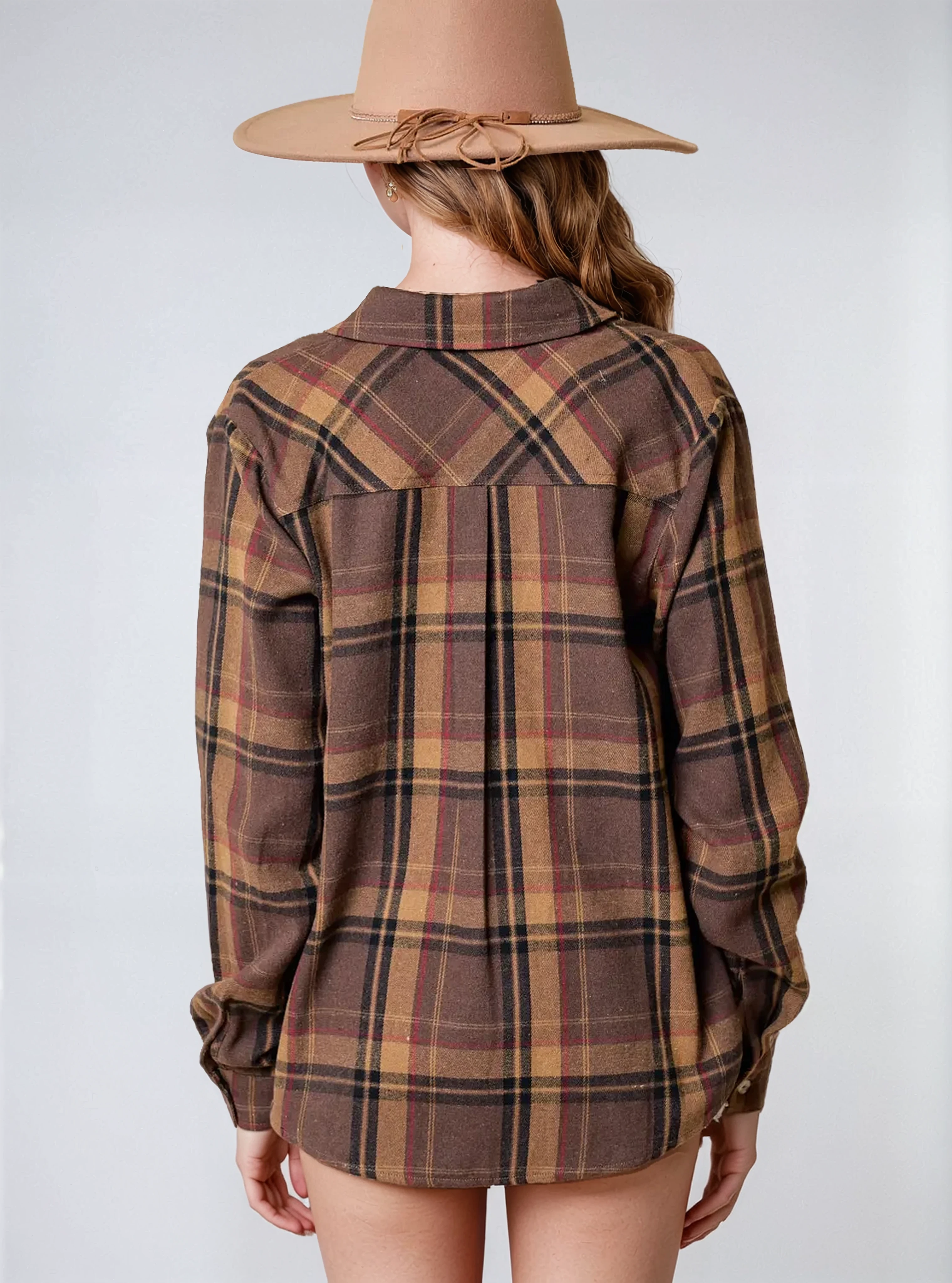 Plaid Button Down Shirt