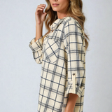 Plaid Shirt Jacket