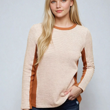 Striped Pull Over Top