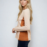 Striped Pull Over Top