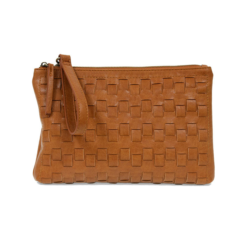 Quinn Woven Crossbody Clutch